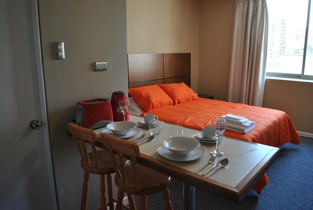 Origen Apart-Hotel Santiago Buitenkant foto